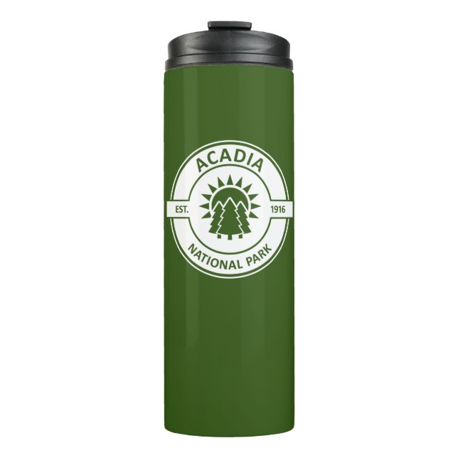 Acadia National Park Thermal Tumbler (Front)