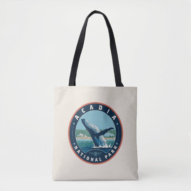 Acadia National Park Tote Bag (Front)