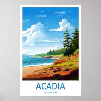 Acadia National Park Travel Print Wall Art Acadia