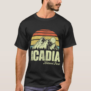 Acadia National Park Vintage Shirts Mountain Hikin