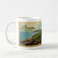 Acadia National Park Vintage Travel