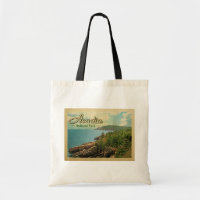 Acadia National Park Vintage Travel