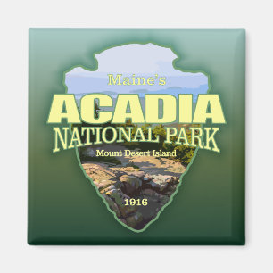 Acadia NP (arrowhead) Magnet