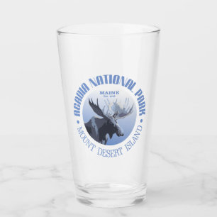 Acadia NP (moose) Glass