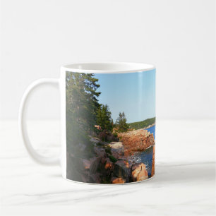 Acadia Rocky Beach near Thunder Hole Coffee Mug