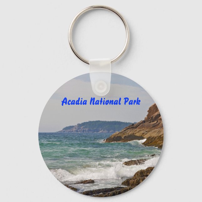 Acadia Shore Keychain (Front)