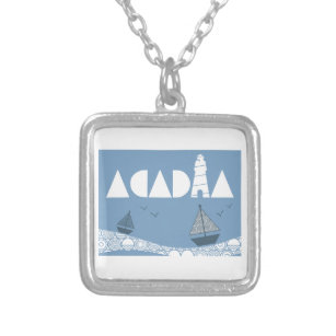 Acadia Silver Plated Necklace