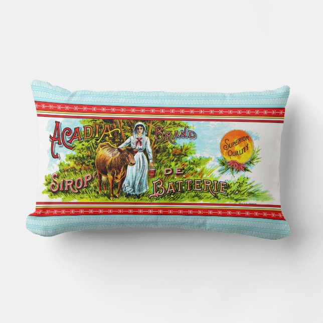 Acadia Sirop de Batterie Lumbar Cushion (Front)