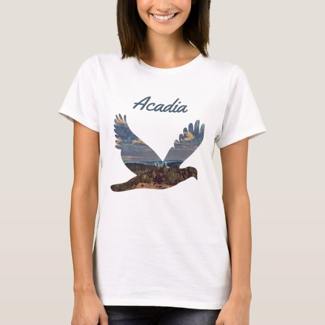 Acadia Sky Personalised Women's Tee (Front)