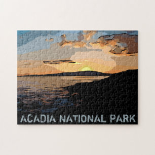 ACADIA SUNSET JIGSAW PUZZLE