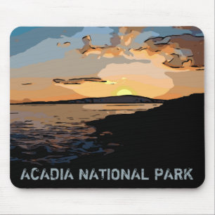 ACADIA SUNSET MOUSE MAT