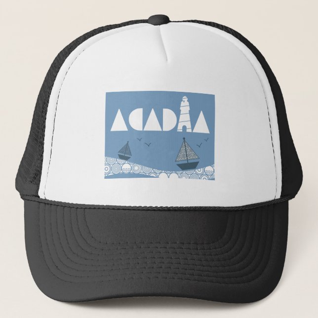 Acadia Trucker Hat (Front)
