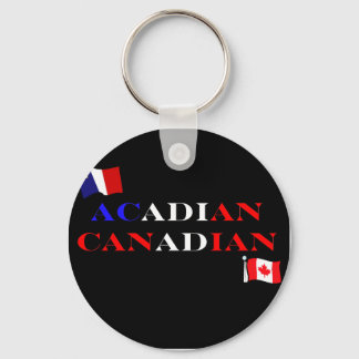 Acadian Canadian Key Ring