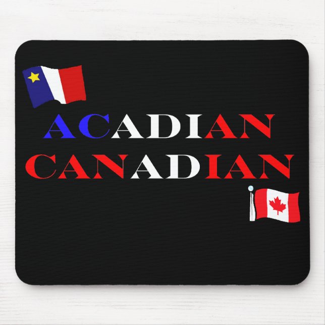 Acadian Canadian Mouse Mat (Front)