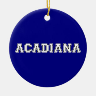 Acadiana Ceramic Tree Decoration
