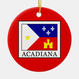 Acadiana Ceramic Tree Decoration