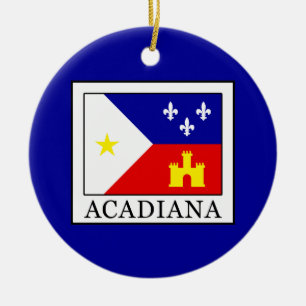 Acadiana Ceramic Tree Decoration
