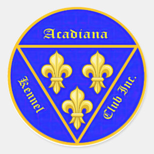 Acadiana Kennel Club Stickers