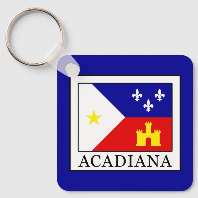 Acadiana Key Ring (Front)
