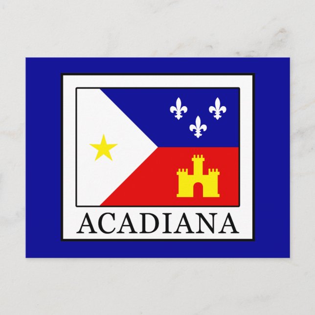 Acadiana Postcard (Front)
