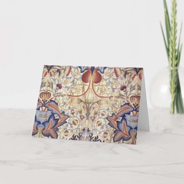 Acanthus (by William Morris) Card (Front)