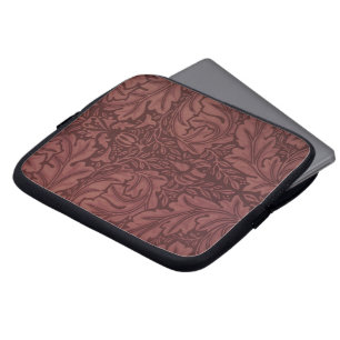 Acanthus by William Morris, Vintage Floral Textile Laptop Sleeve