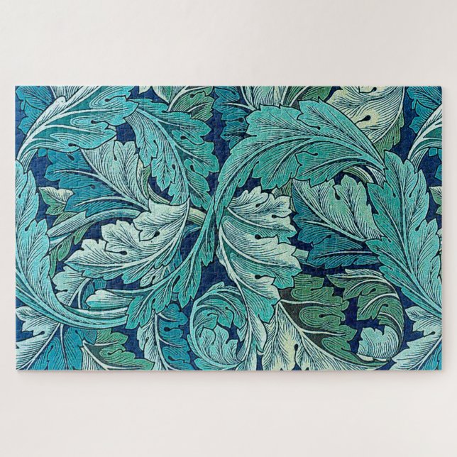 Acanthus Green Jigsaw Puzzle (Horizontal)