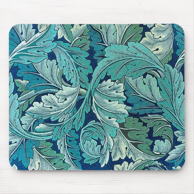 Acanthus Green Mouse Mat (Front)