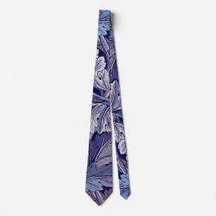 Acanthus Purple, William Morris Tie