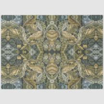 Acanthus Vintage Floral Pattern by William Morris
