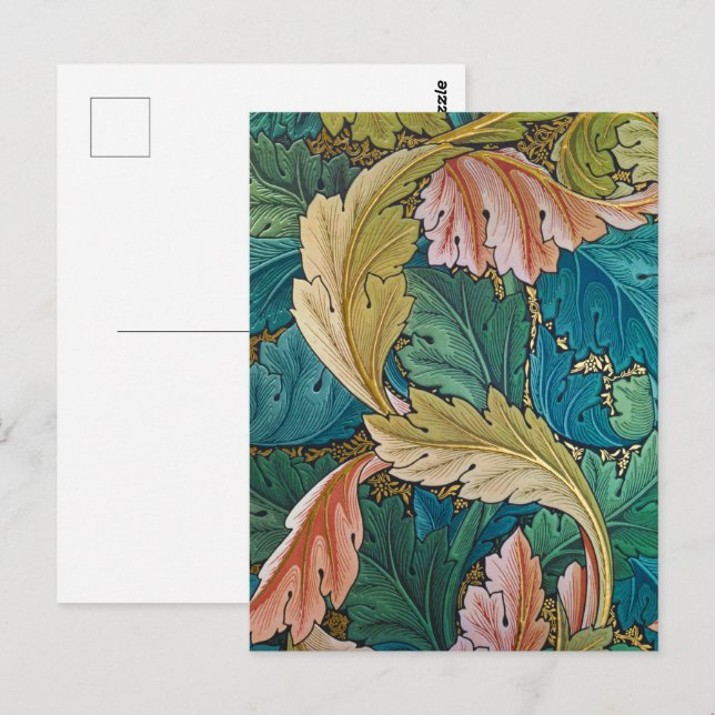 Acanthus, Wallpaper by William Morris Postcard (Front/Back)