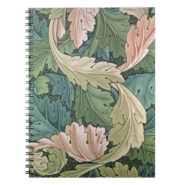 'Acanthus' wallpaper design, 1875 Notebook (Front)