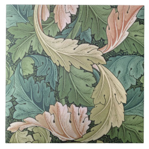 'Acanthus' wallpaper design, 1875 Tile