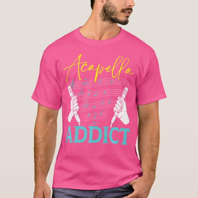 Acapella Singing Instructor Music Voice Opera Sing T-Shirt (Front)