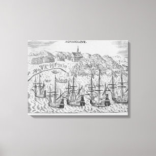 Acapulco', from Jean-Baptiste Labat 's Nouveau Canvas Print