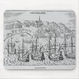 Acapulco', from Jean-Baptiste Labat 's Nouveau Mouse Mat