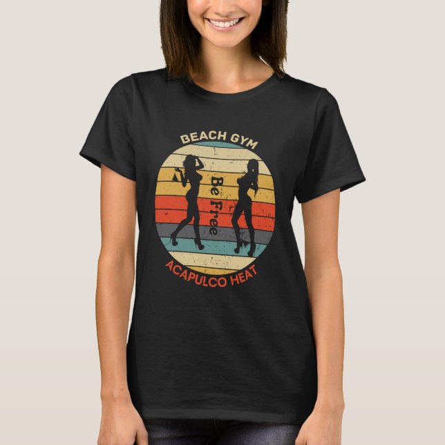 Acapulco Heat Retro Design T-Shirt (Front)