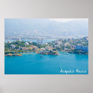 Acapulco Mexico Beach Poster