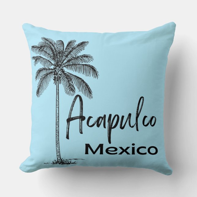 ACAPULCO MEXICO CUSHION (Front)