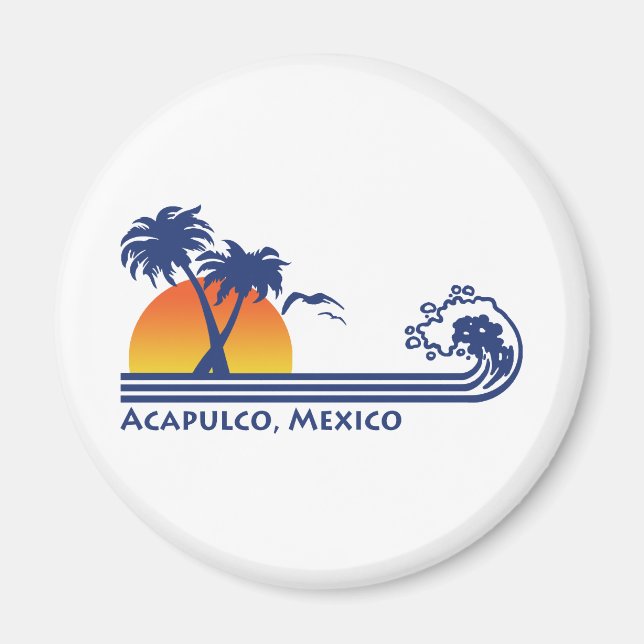 Acapulco Mexico Magnet (Front)