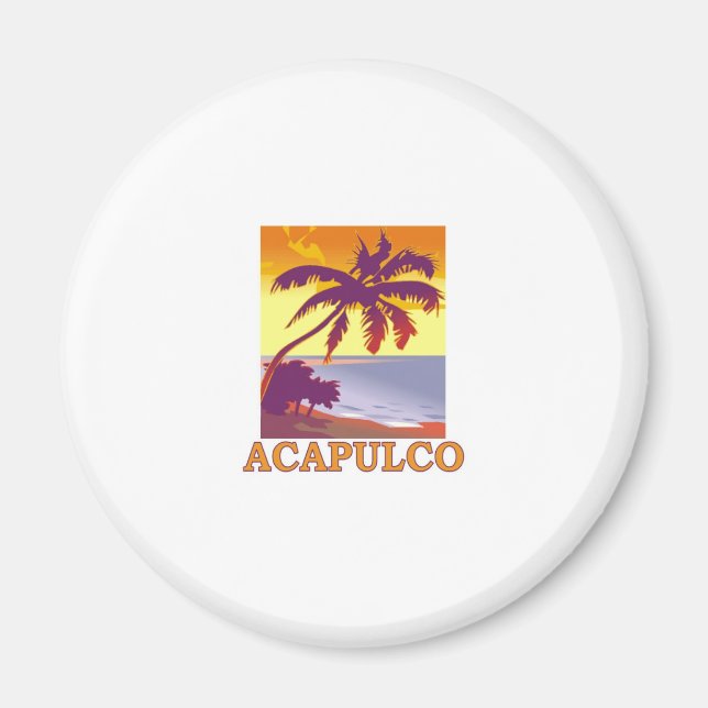 Acapulco, Mexico Magnet (Front)