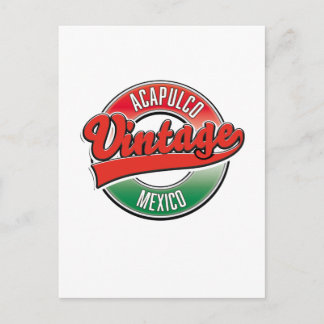 Acapulco Mexico vintage logo T-Shirt Postcard