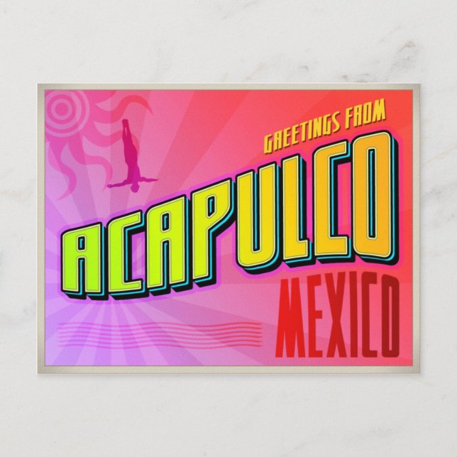 ACAPULCO POSTCARD (Front)