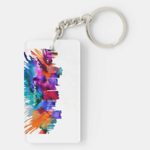 Acapulco Skyline Key Ring