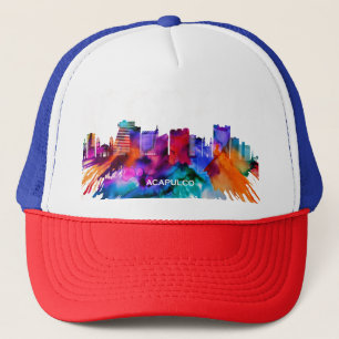 Acapulco Skyline Trucker Hat