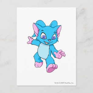 Acara Blue Postcard