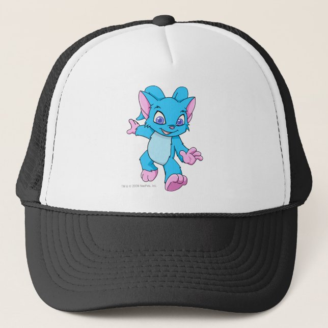 Acara Blue Trucker Hat (Front)