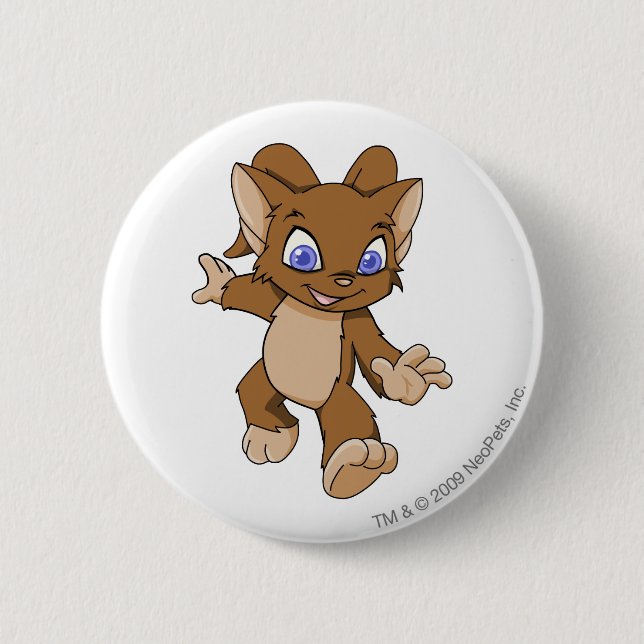 Acara Brown 6 Cm Round Badge (Front)