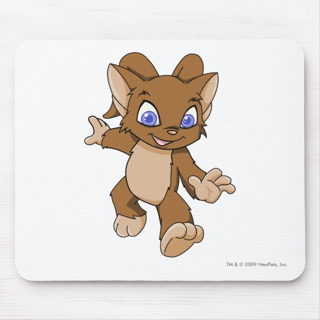 Acara Brown Mouse Mat (Front)