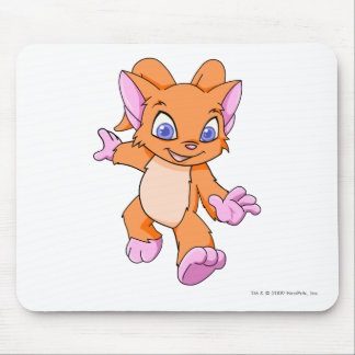 Acara Orange Mouse Mat